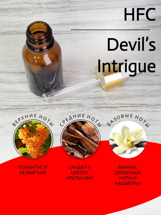 Aromdom Отдушка для свечей и мыла. HFC Devil's intrigue, вариант, фото 2