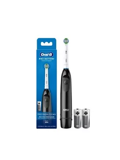 Электрическая зубная щетка Precision Clean Pro Battery Oral-B 185631434 купить за 1 564 ₽ в интернет-магазине Wildberries