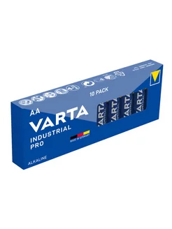 Батарейка Industrial Pro AA 10шт Varta 185637651 купить за 591 ₽ в интернет-магазине Wildberries