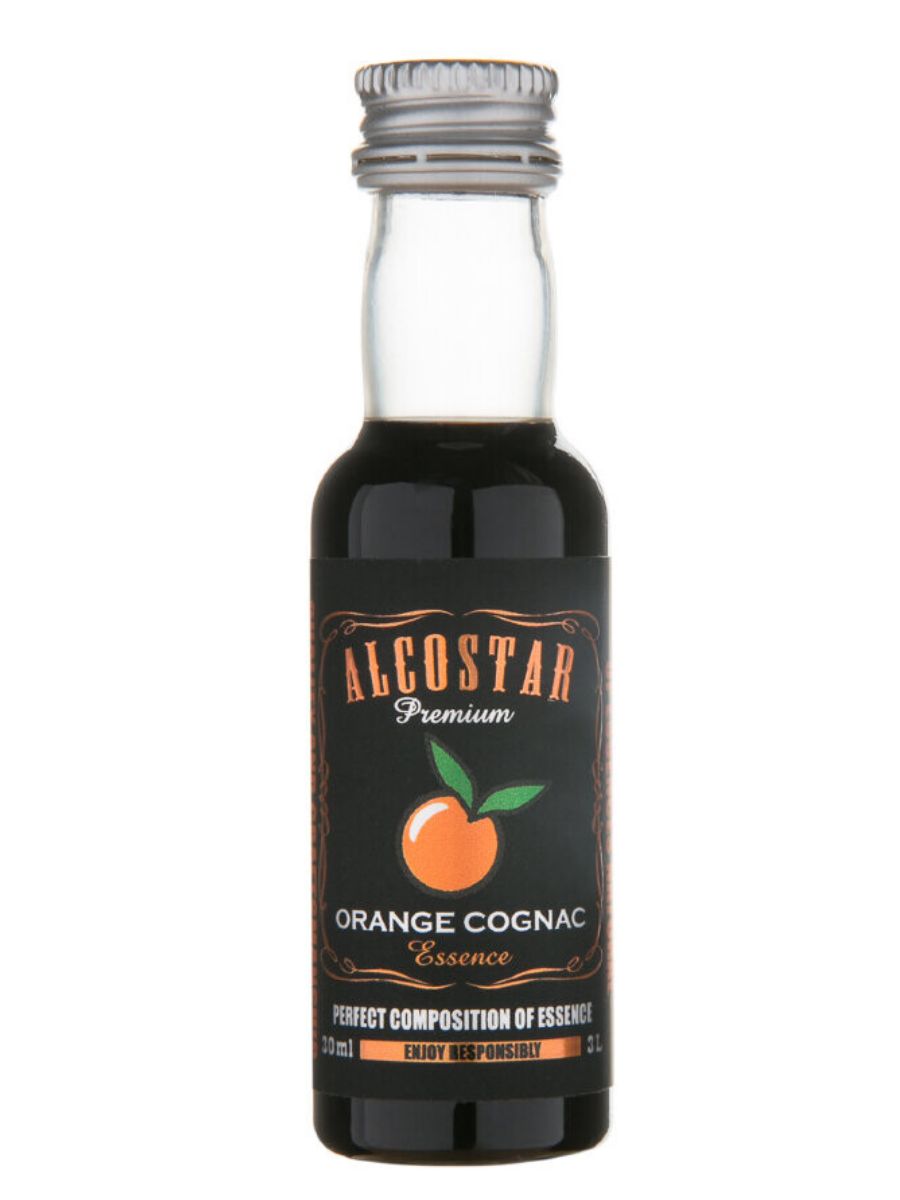 Cognac ALCOSTAR Premium 30 ml..на 3 л.. Коньяк оранж. Коньяк в Orange. Коньяк с апельсиновым вкусом.