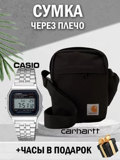 Сумка через плечо Carhartt 185767829 купить за 702 ₽ в интернет-магазине Wildberries