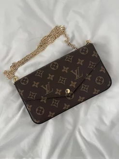 Сумка клатч Louis Vuitton LV 185791051 купить за 1 568 ₽ в интернет-магазине Wildberries