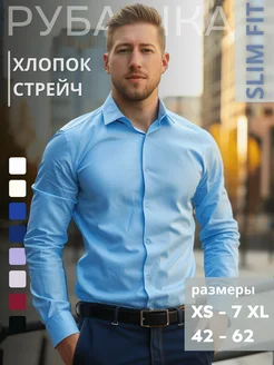 Рубашка классическая приталенная с длинным рукавом MIXЕRS SHIRT 185857712 купить за 1 470 ₽ в интернет-магазине Wildberries