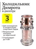 Холодильник Димрота медный 2 контура, 3 дюйма 14 см + диоптр Алкозверь 185876957 купить за 12 222 ₽ в интернет‑магазине Wildberries