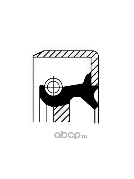 CORTECO Сальник КПП 45x72x12 19.5 Mitsubishi L300 2.0 - 2.5D 86-, вариант