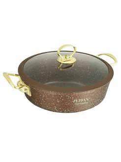 Жаровня 6.4л Z-501027 Bronze ZEIDAN 185940960 купить за 2 862 ₽ в интернет-магазине Wildberries