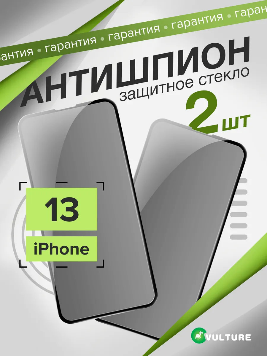Стекло Iphone 13 антишпион