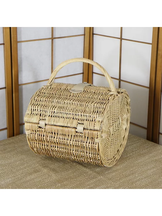 Holiday Basket Набор для пикника. на 2 персоны, бежевый, фото 2
