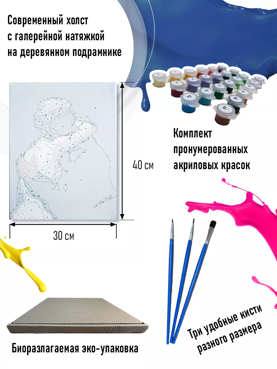 Картина по номерам Геншин Ризли JonnyArt 186431675 купить за 674 ₽ в  интернет-магазине Wildberries