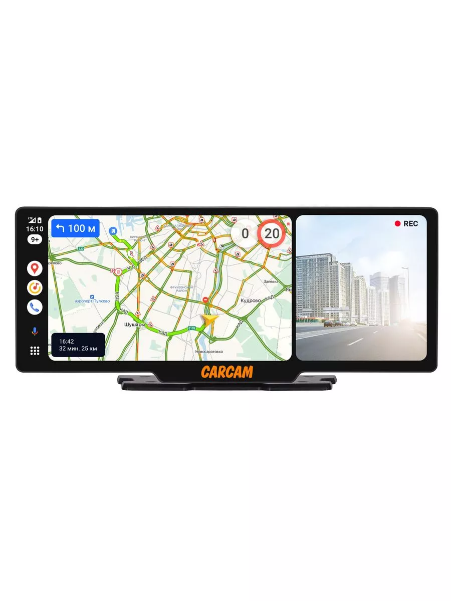 Автомобильный видеорегистратор CARCAM GPS Dashboard DVR A3 CARCAM 186447465  купить в интернет-магазине Wildberries