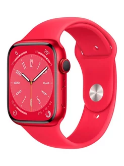 Watch Series 8 45mm Sport Band (M-L) Apple 186500128 купить за 32 652 ₽ в интернет-магазине Wildberries