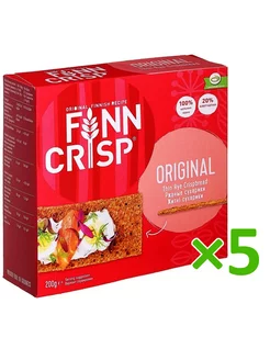 Хлебцы original, 5 пачек по 200 г, ржаные, из Финляндии Finn Crisp 186529746 купить за 1 692 ₽ в интернет-магазине Wildberries