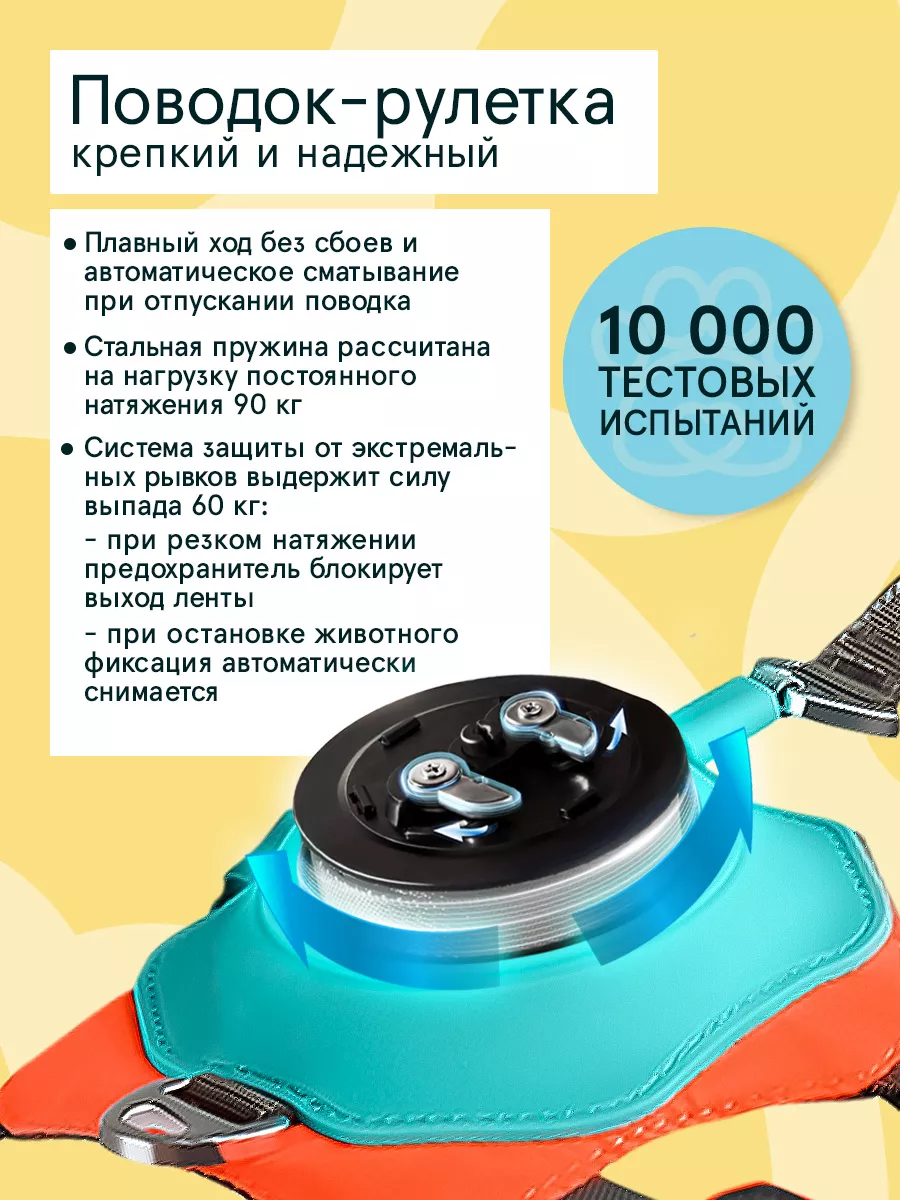 Шлейка и поводок рулетка 2 в 1 анатомическая pawsitive 186537739 купить за  1 442 ₽ в интернет-магазине Wildberries