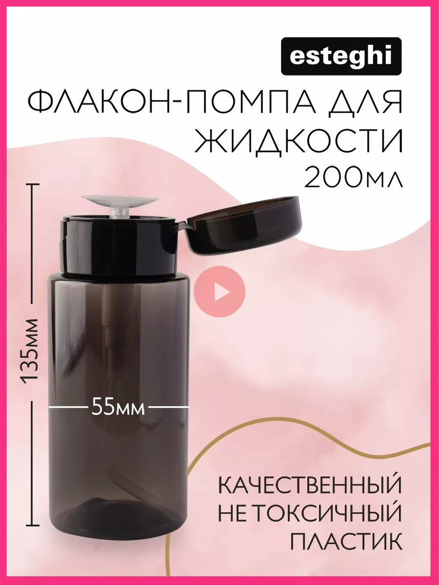 Флакон с помпой дозатором...