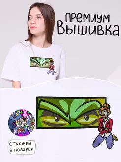 Футболка с вышивкой Plants vs. Zombies PvZ Дичь 186565317 купить за 1 178 ₽ в интернет-магазине Wildberries