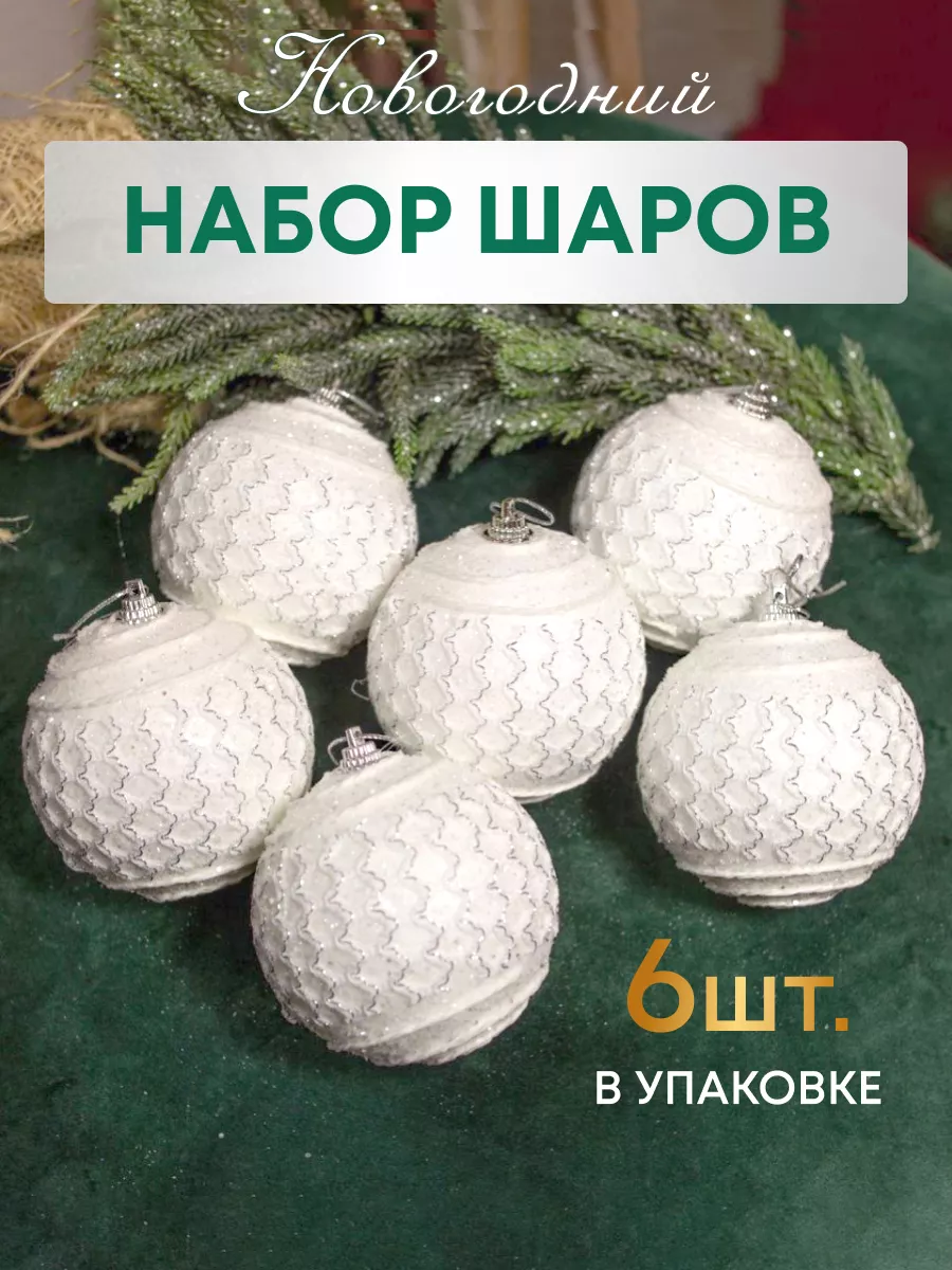 Набор новогодние шары на...