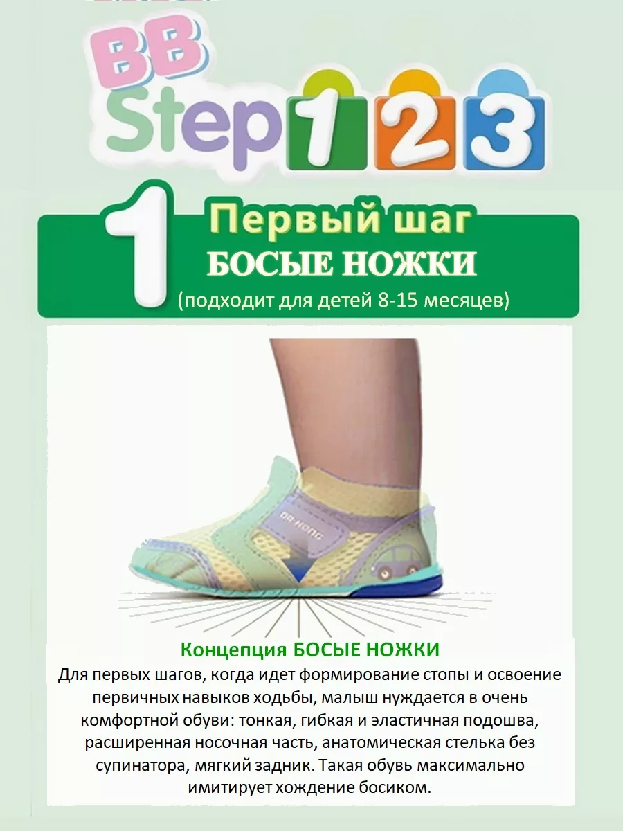 Кроссовки Dr.Kong Босые ножки Первая обувь Baby Steps 1 Dr. Kong обувь  186665882 купить за 3 389 ₽ в интернет-магазине Wildberries