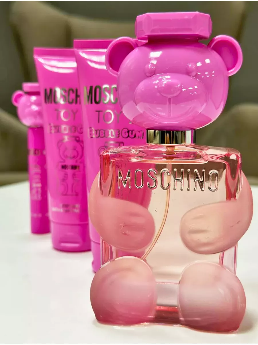 Набор подарочный духи мишка moschino toy москино 4в1 Набор Мишка в подарок  186701481 купить за 1 988 ₽ в интернет-магазине Wildberries