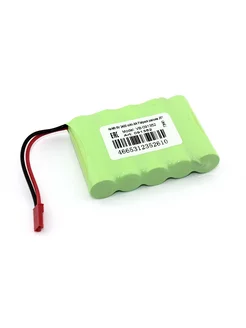 Аккумулятор Ni-Mh 6V 2400 mAh AA Flatpack разъем JST Mobparts 186738531 купить за 623 ₽ в интернет-магазине Wildberries