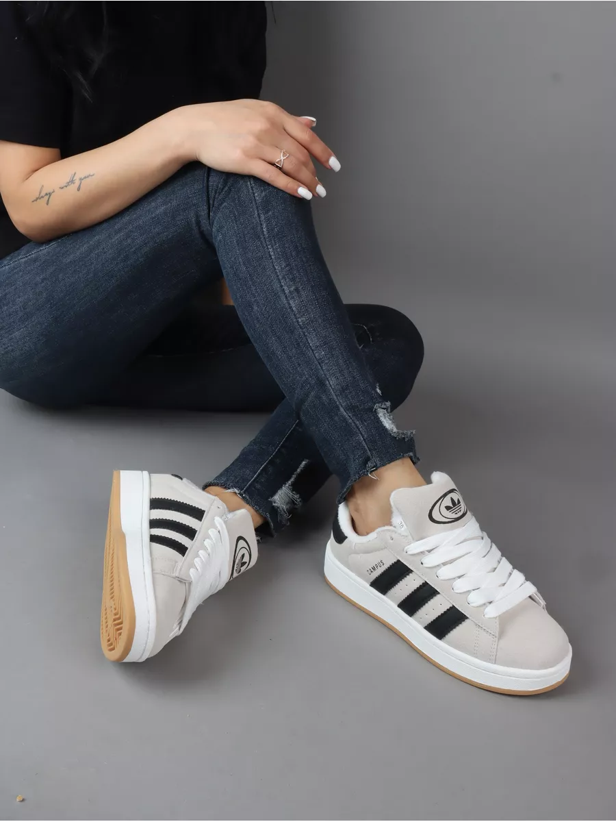 Adidas womens campus sales sneakers