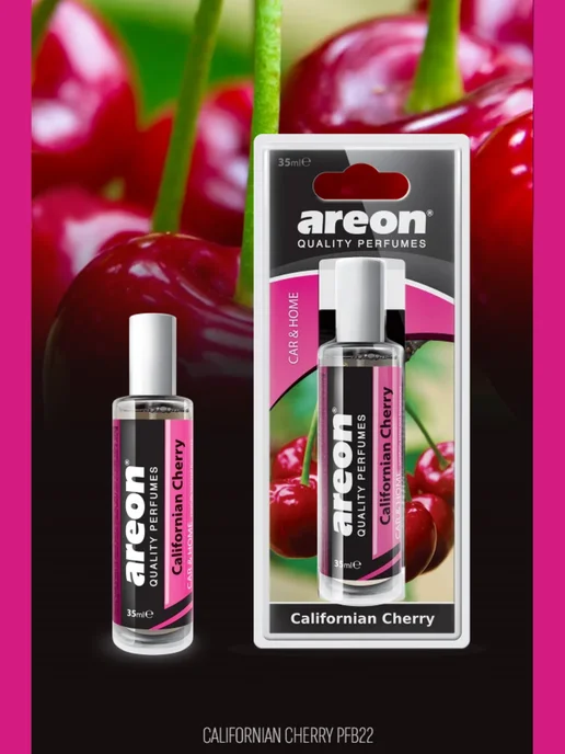 areon Ароматизатор для авто "PERFUME 35 ml" Californian Cherr, 35 мл, фото 3