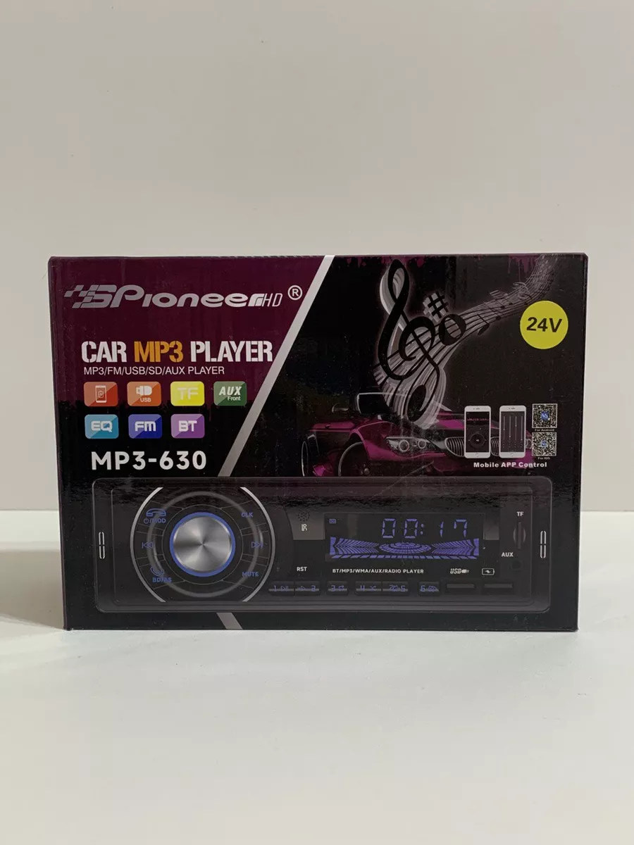 Магнитола 24 вольта с блютуз, 24v, 24в, 2 USB, зарядка Pioneer 186792854  купить в интернет-магазине Wildberries