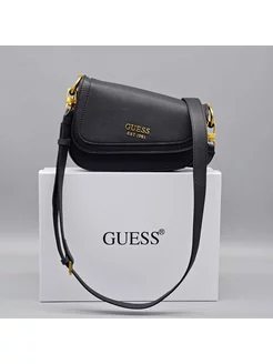 Cумка маленькая через плече кросс-боди Guess AYNAZ 186823734 купить за 2 166 ₽ в интернет-магазине Wildberries