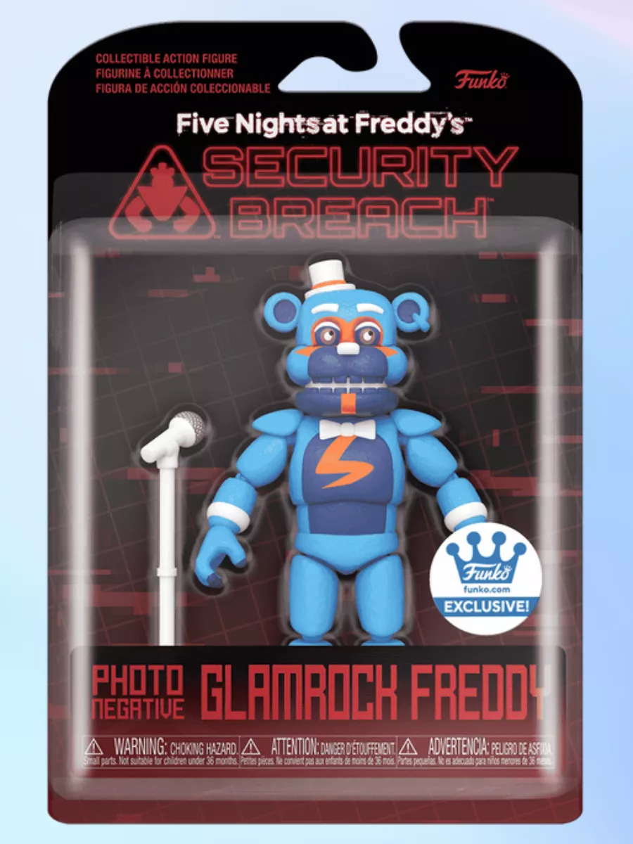 FNAF Photo Negative Glamrock Freddy Funko 186828325 купить в  интернет-магазине Wildberries