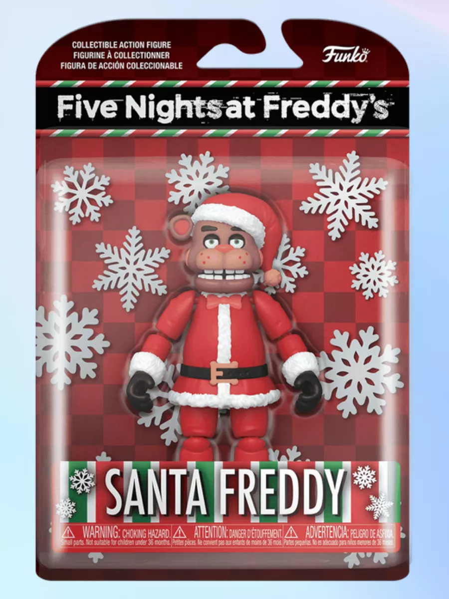 FNAF SANTA FREDDY ACTION FIGURE Funko 186829475 купить в интернет-магазине  Wildberries