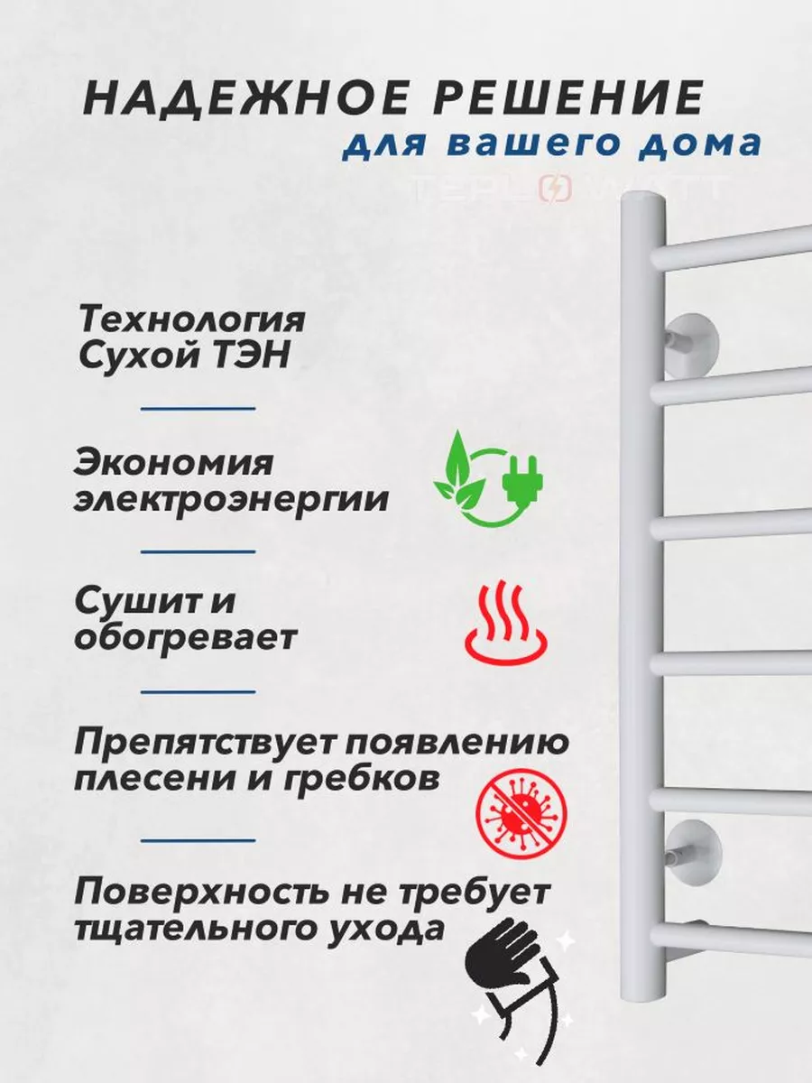 Полотенцесушитель электро Аврора П8 53х80см универсальный САНПРИЗ 186857367  купить за 7 568 ₽ в интернет-магазине Wildberries