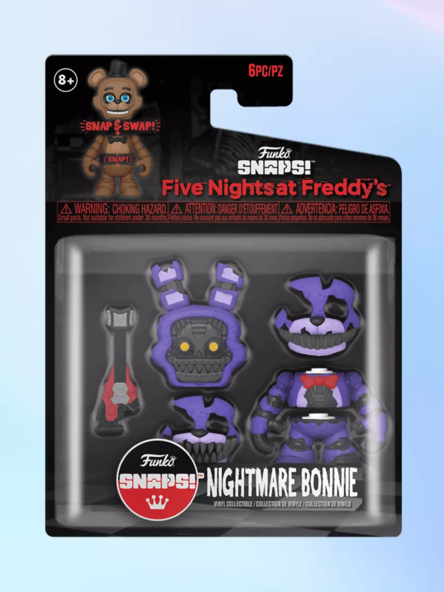 Фигурка SNAPS NIGHTMARE BONNIE Funko 186858403 купить в интернет-магазине  Wildberries