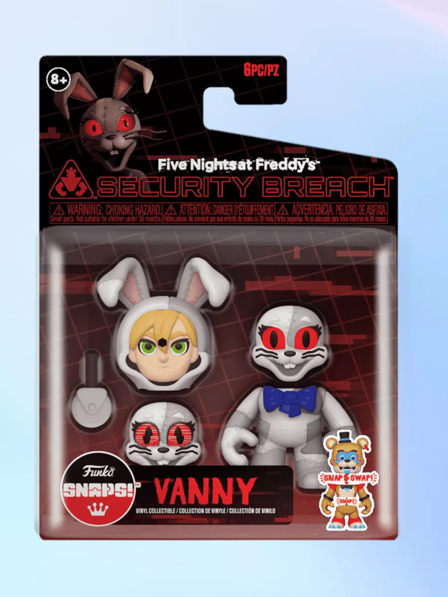 Фигурка ФНАФ SNAPS VANNY Funko 186861788 купить в интернет-магазине  Wildberries