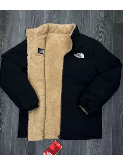 Куртка двухсторонняя The North Face утепленная зимняя The North Face 186888500 купить за 4 455 ₽ в интернет-магазине Wildberries