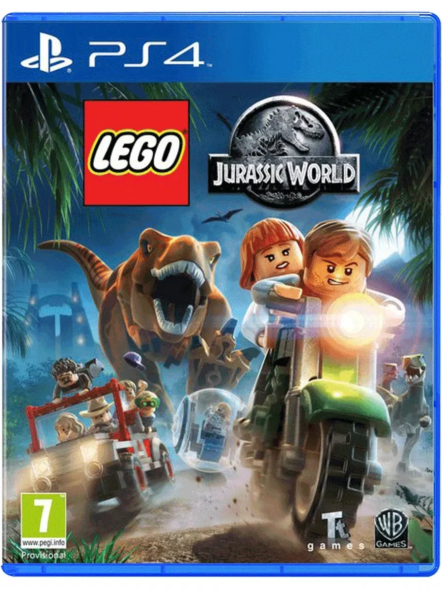 Игра LEGO Jurassic World (Мир Юрского периода) (PS4) LvLupShop 186896250  купить в интернет-магазине Wildberries