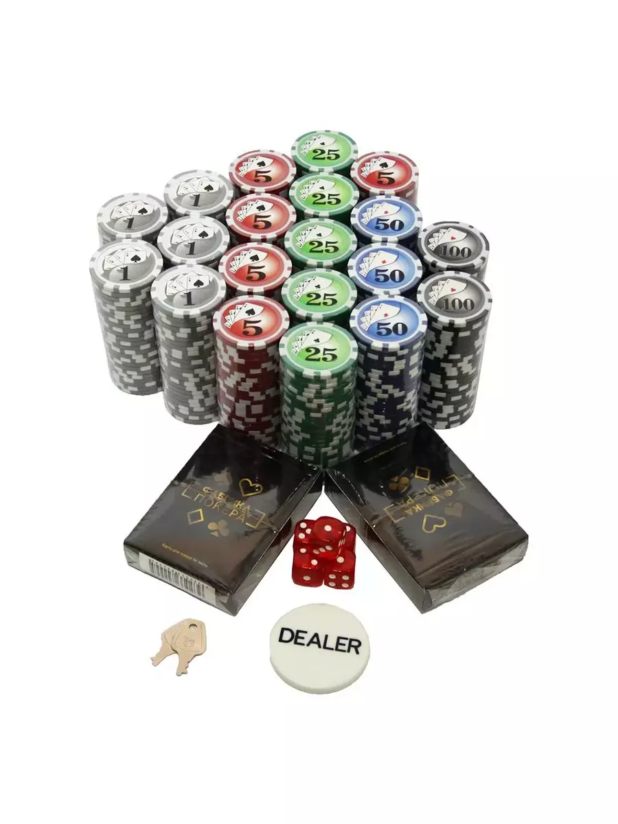 Набор Покер Poker Game Set / 500 фишек Cute Be 186920662 купить за 5 110 ₽  в интернет-магазине Wildberries