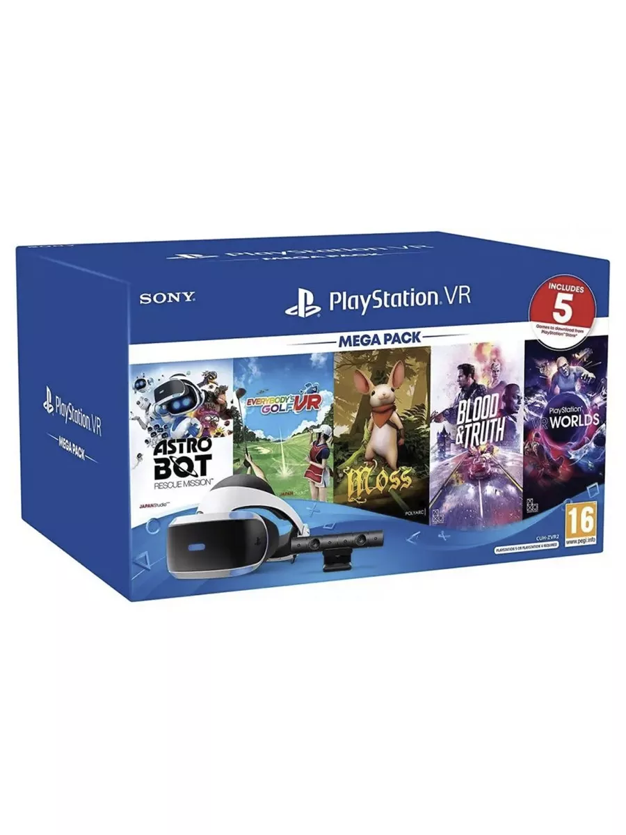 PlayStation VR 2 5 Mega Pack Bundle Sony 186992355 Wildberries