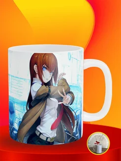 Кружка Макисе Makise Врата Штейна Steins Gate Geek Merch 186999343 купить за 384 ₽ в интернет-магазине Wildberries