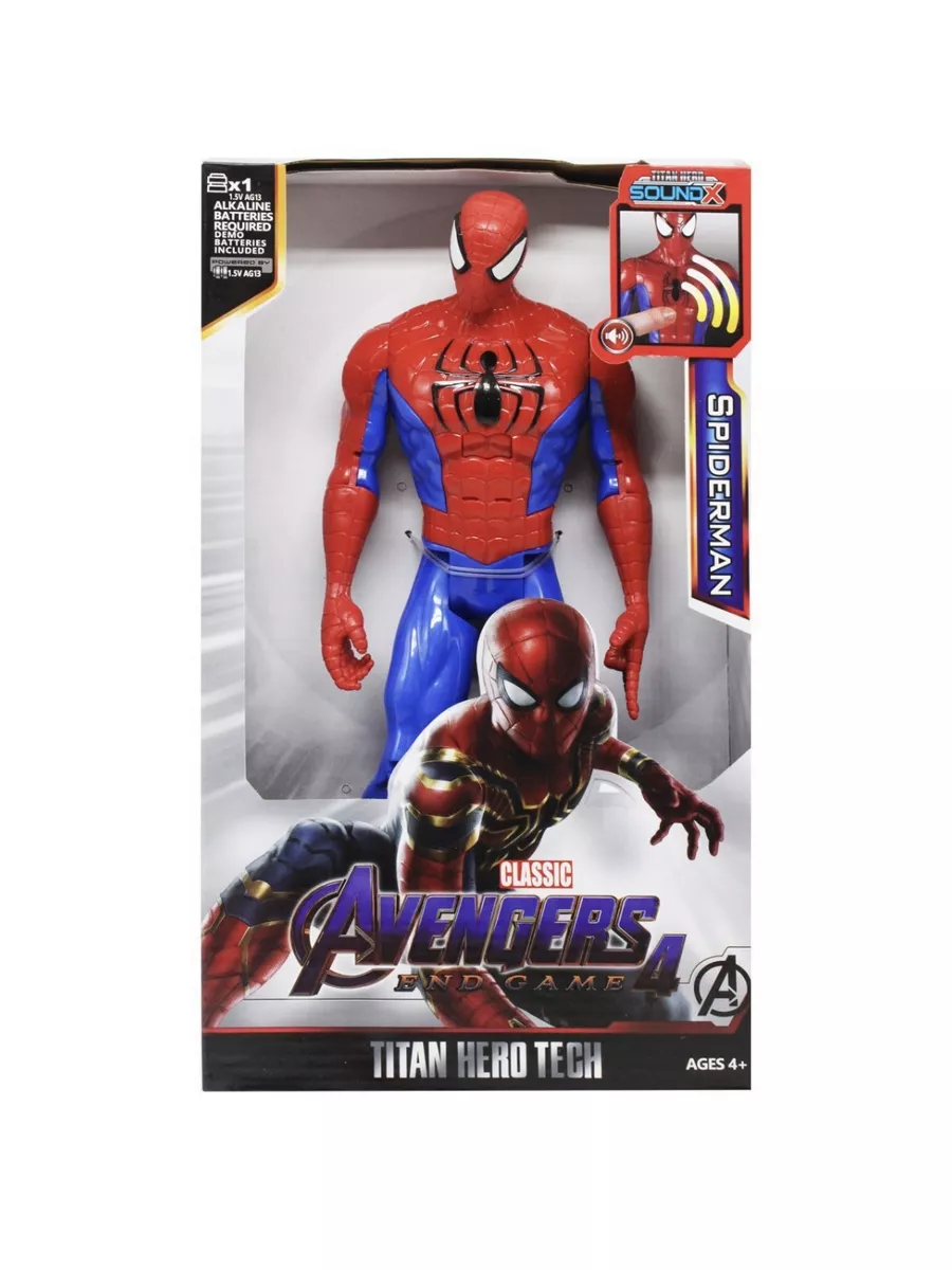 Фигурки игрушки Marvel Человек паук Avengers 187024783 купить в  интернет-магазине Wildberries