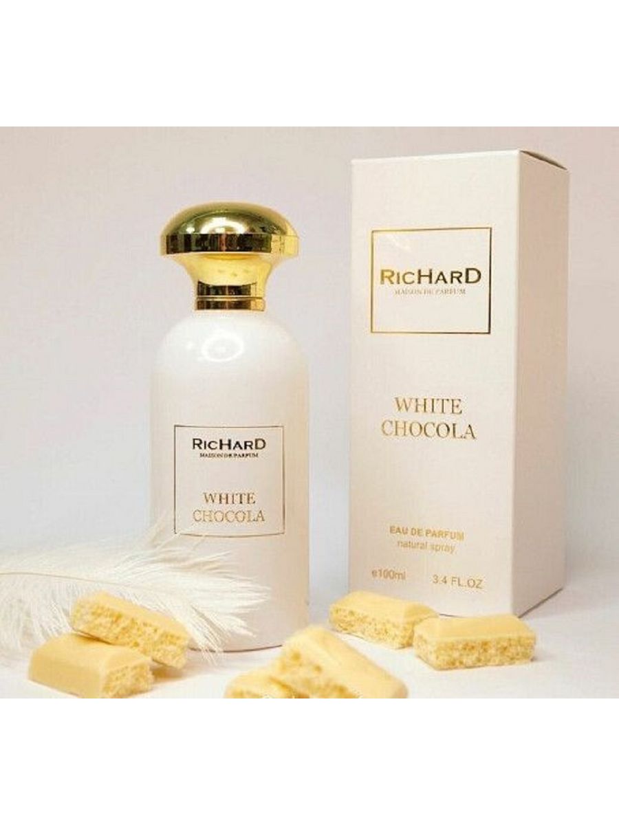 Белый шоколад духи Кристиан Ричард. Туалетная вода Richard White Chocola. Духи White Chocolate by Christian Richard. Ричард белый шоколад духи.