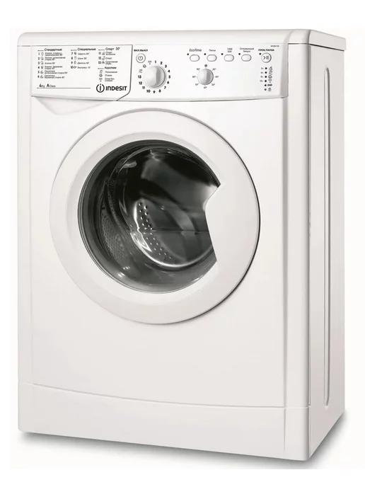 INDESIT Стиральная машина автомат узкая 4 кг IWUB 4105