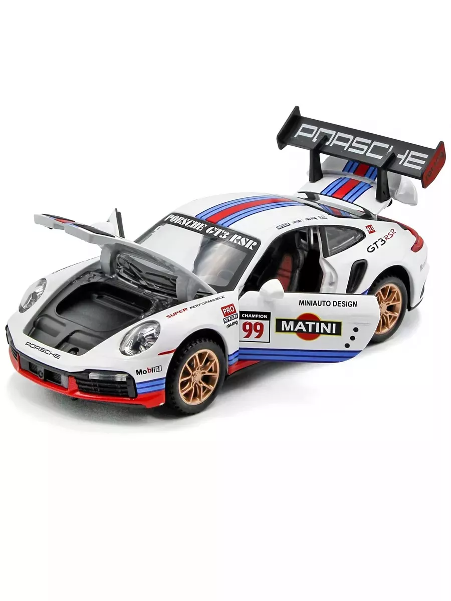 Коллекционная модель машинки Porsche 911 GT3 RSR World of Toys 187222830  купить за 1 435 ₽ в интернет-магазине Wildberries