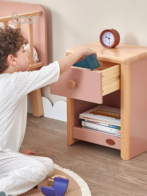 Boori Тумбочка прикроватная детская Avalon Bedside, розовый, фото 7