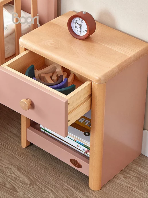 Boori Тумбочка прикроватная детская Avalon Bedside, розовый, фото 8