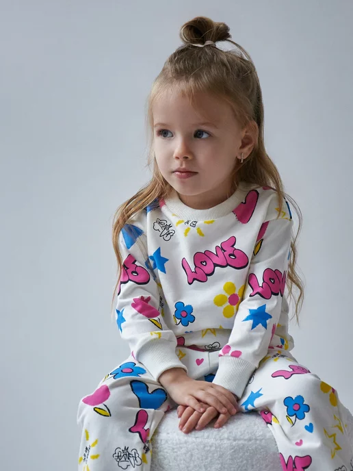 Mami-kids Костюм спортивный для новорожденных девочек, вариант, фото 5