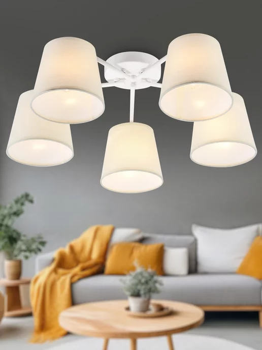 Rivoli Люстра потолочная на кухню Е27 60 Вт, 60 Вт