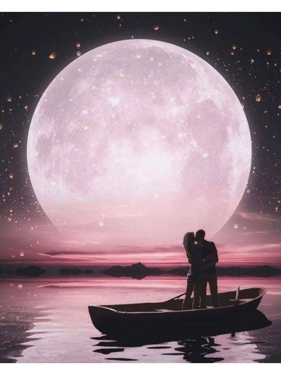 Луна лу читать. Романтичная Луна. Луна любовь. Ночь Луна романтика. Полнолуние романтика.