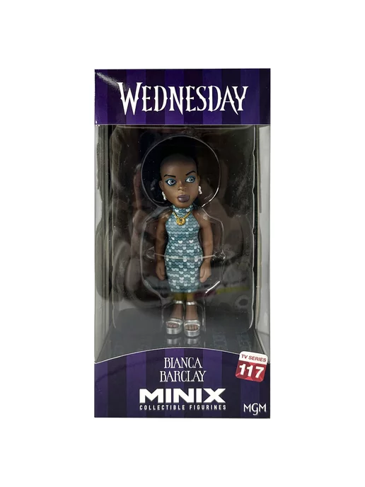 MINIX Фигурка Уэнсдей Бьянка Барклей Wednesday МИНИКС, черный, фото 8