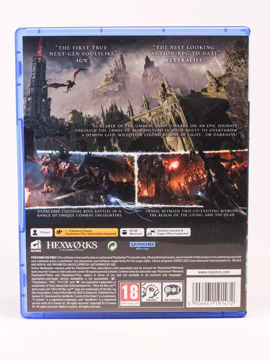 Игра Lords of the fallen для PS5, Английская версия Sony Playstation 5  187267871 купить за 3 289 ₽ в интернет-магазине Wildberries