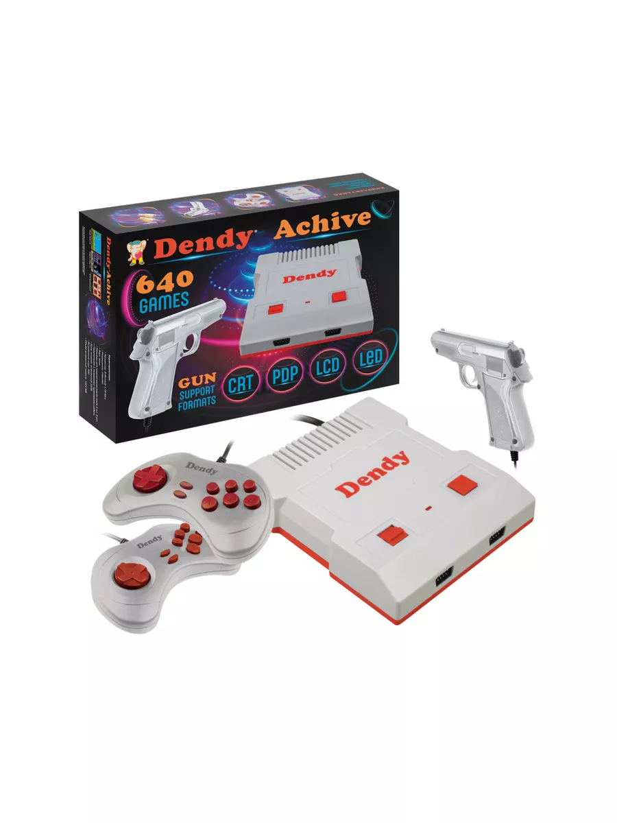 Денди Achive Игровая видеоприставка 640 игр Dendy 187367023 купить за 3 112  ₽ в интернет-магазине Wildberries