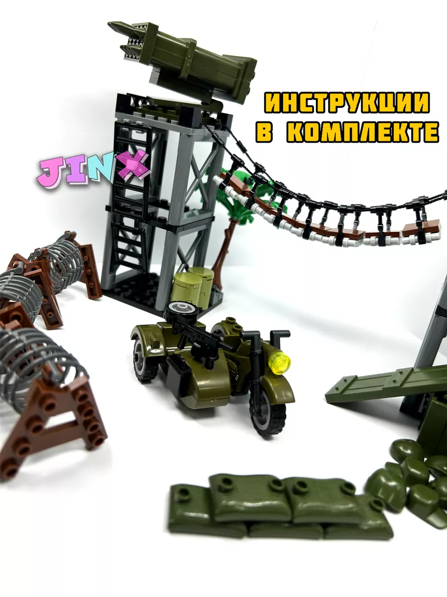 Военная база форт для солдатиков LEGO 187373242 купить в интернет-магазине  Wildberries